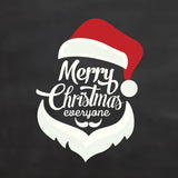 Merry christmas santa decal