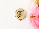 Compact mirror Monogram gift